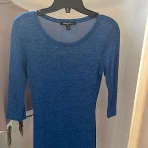 Beautiful blue midi dress/ fit small to medium